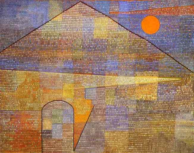Paul Klee, Ad Parnassum, 1932. Source: Wikimedia Commons. Click to Enlarge.