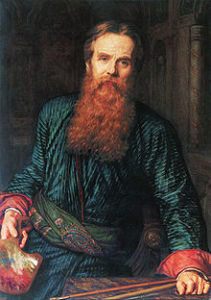 William Holman Hunt, Self Portrait. Source: Wikimedia Commons